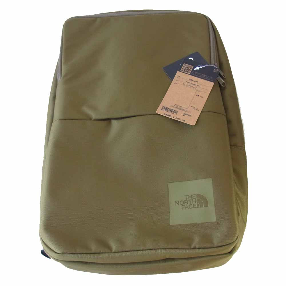 THE NORTH FACE ノースフェイス NM81603 Shuttle Daypack Slim 18L シャトル デイパック スリム リュック カーキ系【新古品】【未使用】【中古】