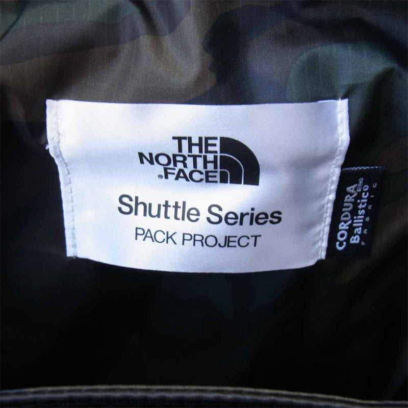 THE NORTH FACE ノースフェイス NM81603 Shuttle Daypack Slim 18L シャトル デイパック スリム リュック カーキ系【新古品】【未使用】【中古】