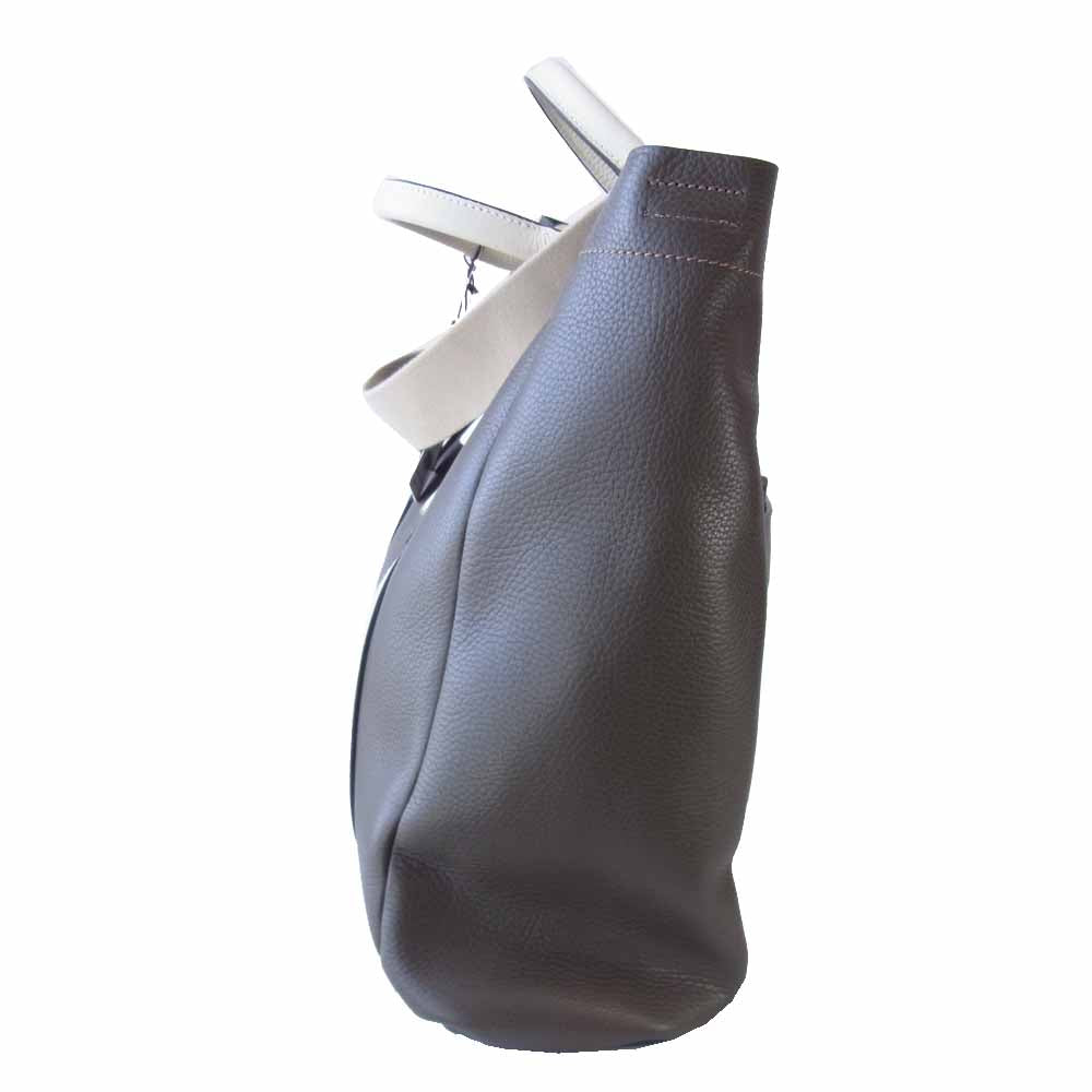 Daniel & Bob ダニエルアンドボブ 別注 SPORTONA スポルトーナ レザー トート バッグ ブラウン系 F【新古品】【未使用】【中古】