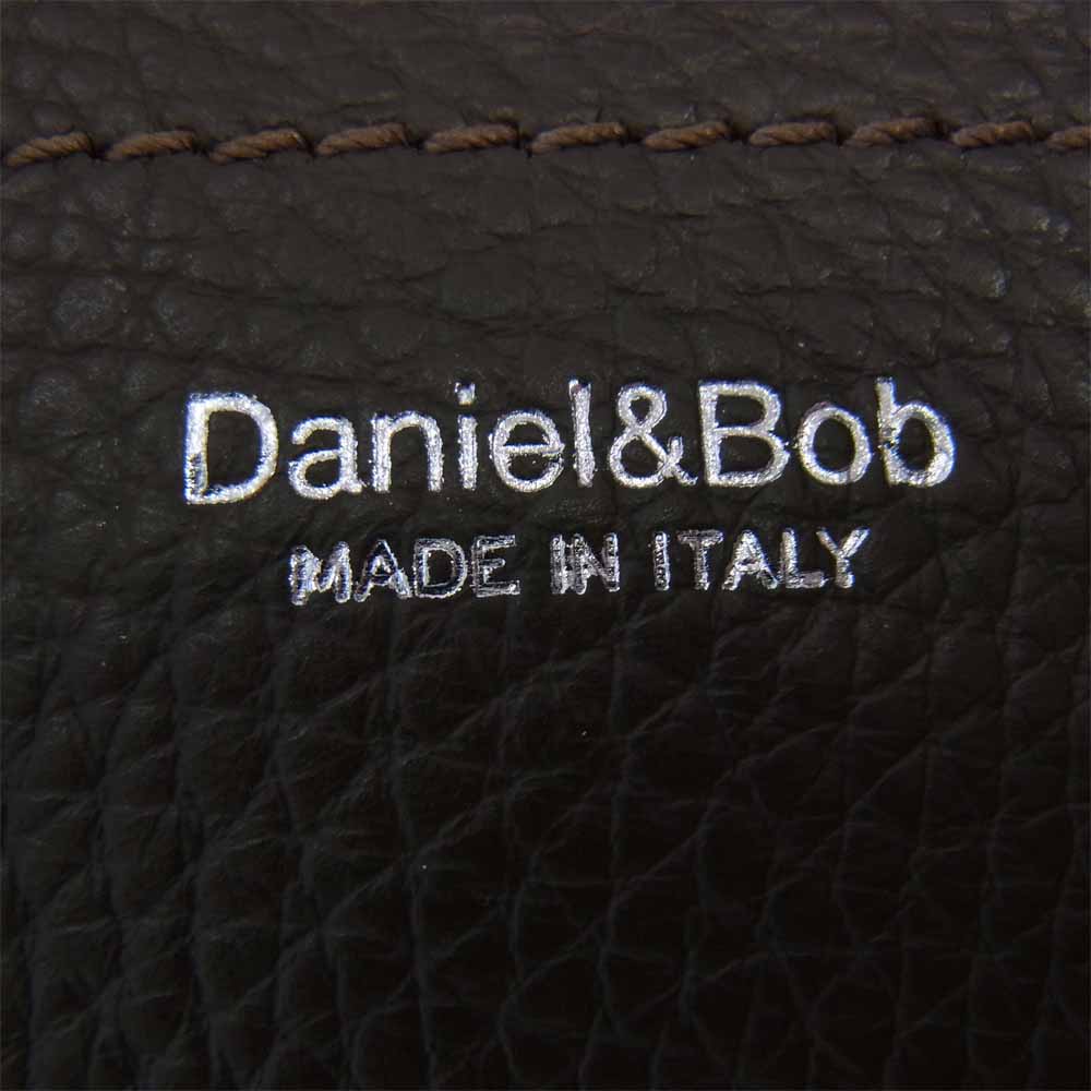 Daniel & Bob ダニエルアンドボブ 別注 SPORTONA スポルトーナ レザー トート バッグ ブラウン系 F【新古品】【未使用】【中古】