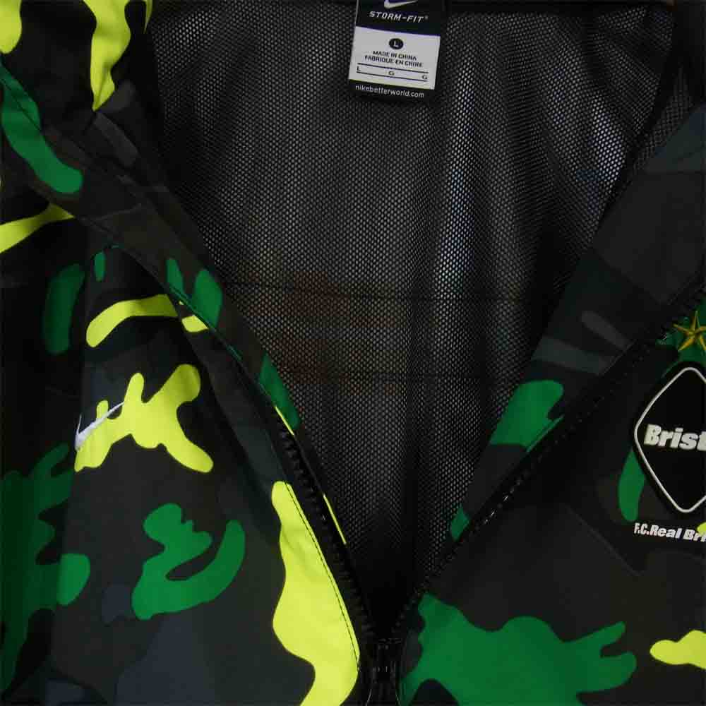 F.C.R.B. エフシーアールビー 640461-710 × NIKE ナイキ Storm Fit Warm Up Jacket ウォームアップ ジャケット マルチカラー系 L【中古】