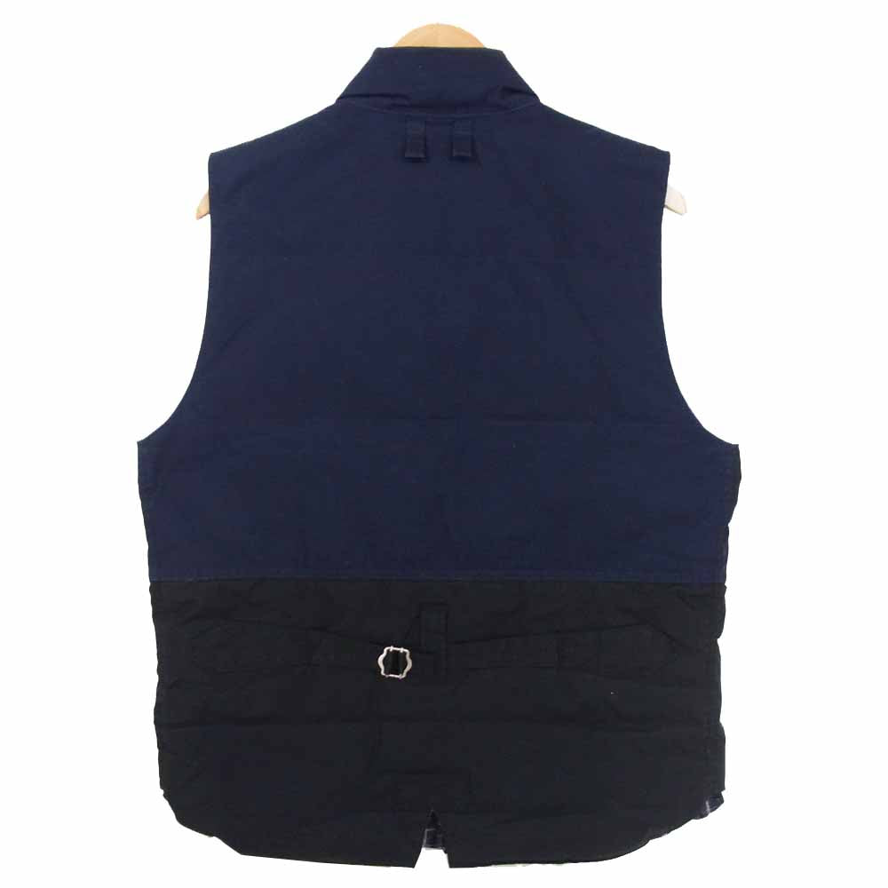 JUNYA WATANABE COMME des GARCONS MAN ジュンヤワタナベコムデギャルソンマン WI-V901 ノースフェイス アイ ジュンヤ ダウンベスト ネイビー系 L【中古】