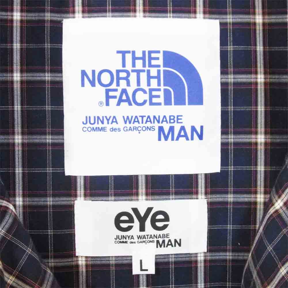 JUNYA WATANABE COMME des GARCONS MAN ジュンヤワタナベコムデギャルソンマン WI-V901 ノースフェイス アイ ジュンヤ ダウンベスト ネイビー系 L【中古】