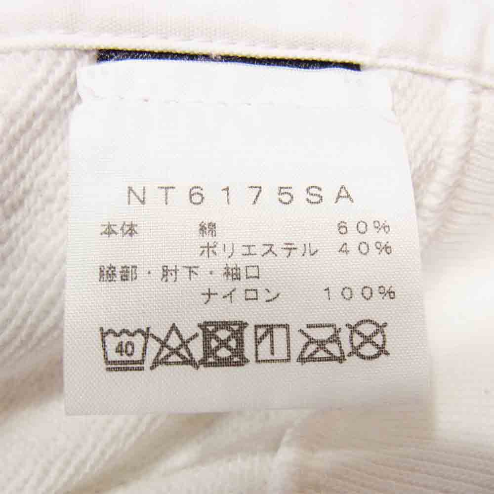 THE NORTH FACE ノースフェイス NT6175SA × sacai サカイ 切替 プルオーバー パーカー ホワイト系 L【中古】