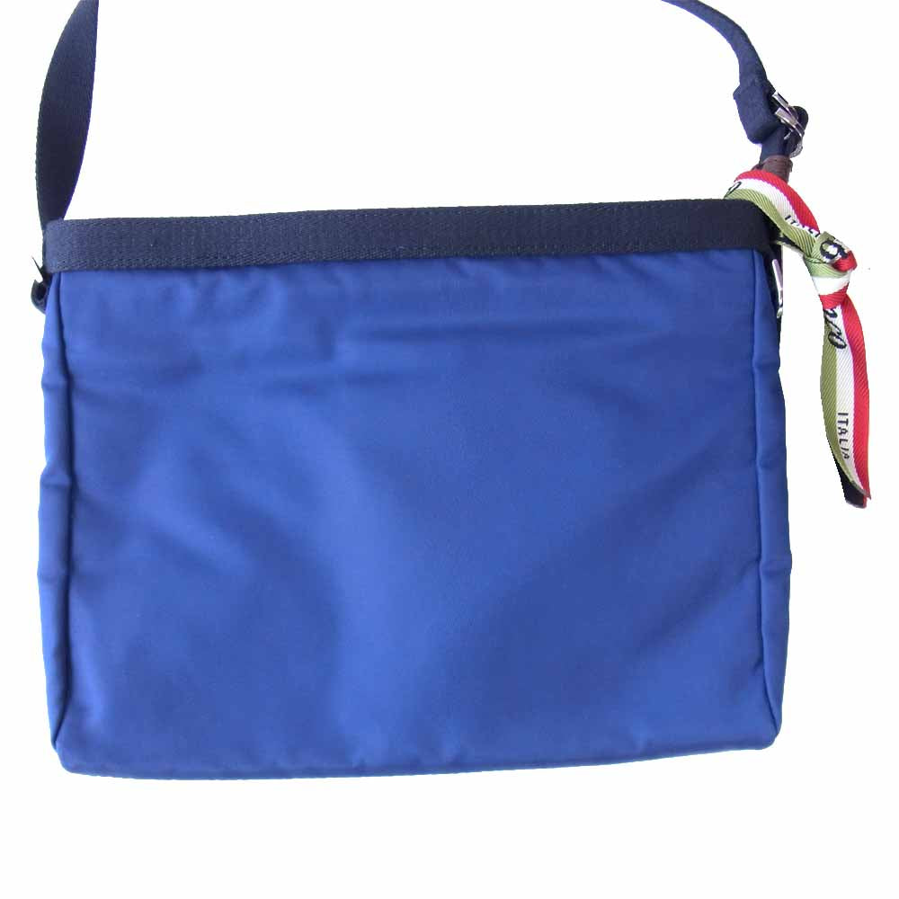 Orobianco オロビアンコ NUOVO U－BAMBINO ヌオーヴォ バンビーノ サコッシュ ショルダー バッグ ネイビー系【新古品】【未使用】【中古】