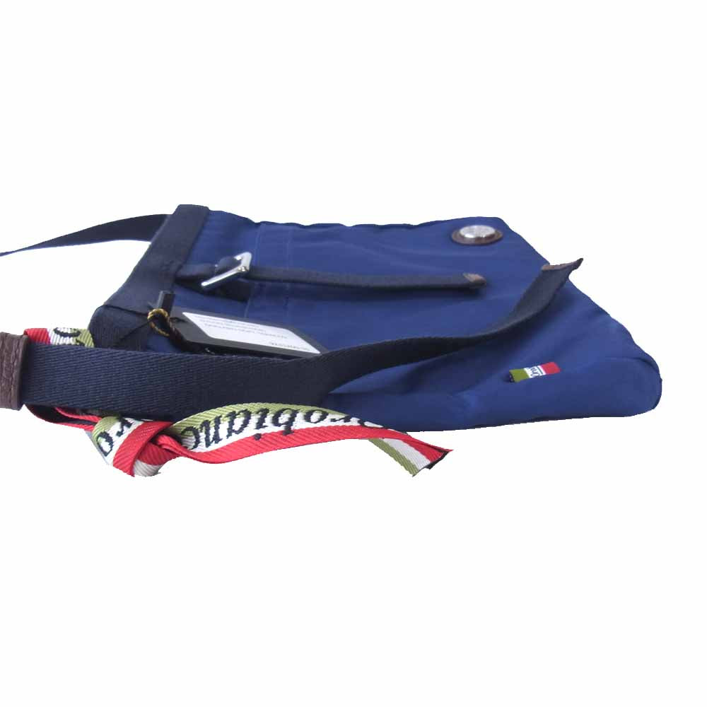 Orobianco オロビアンコ NUOVO U－BAMBINO ヌオーヴォ バンビーノ サコッシュ ショルダー バッグ ネイビー系【新古品】【未使用】【中古】