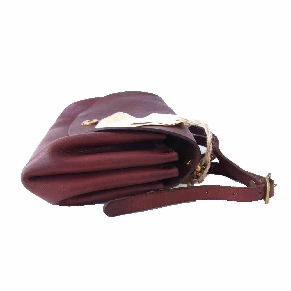 ヴァスコ LEATHER GARCON 2WAY BAG レザー ギャルソン クラッチ ショルダー バッグ ブラウン系【新古品】【未使用】【中古】