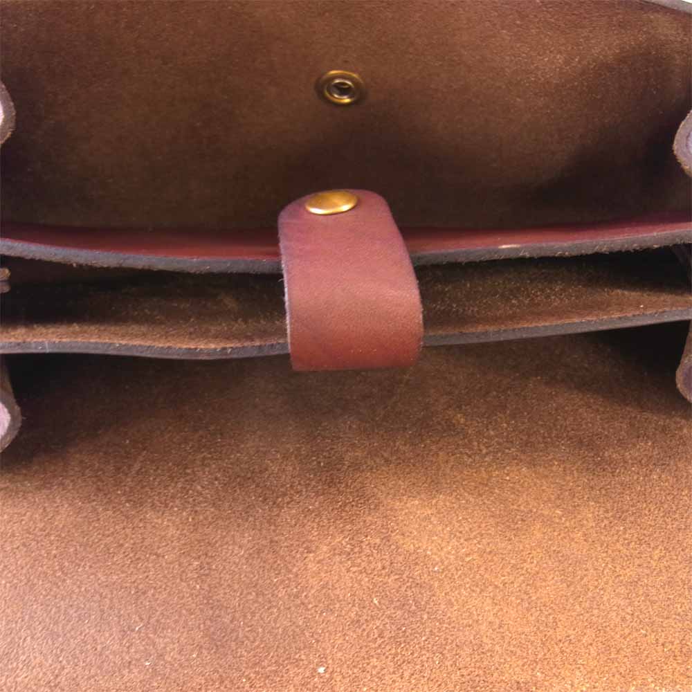 ヴァスコ LEATHER GARCON 2WAY BAG レザー ギャルソン クラッチ ショルダー バッグ ブラウン系【新古品】【未使用】【中古】