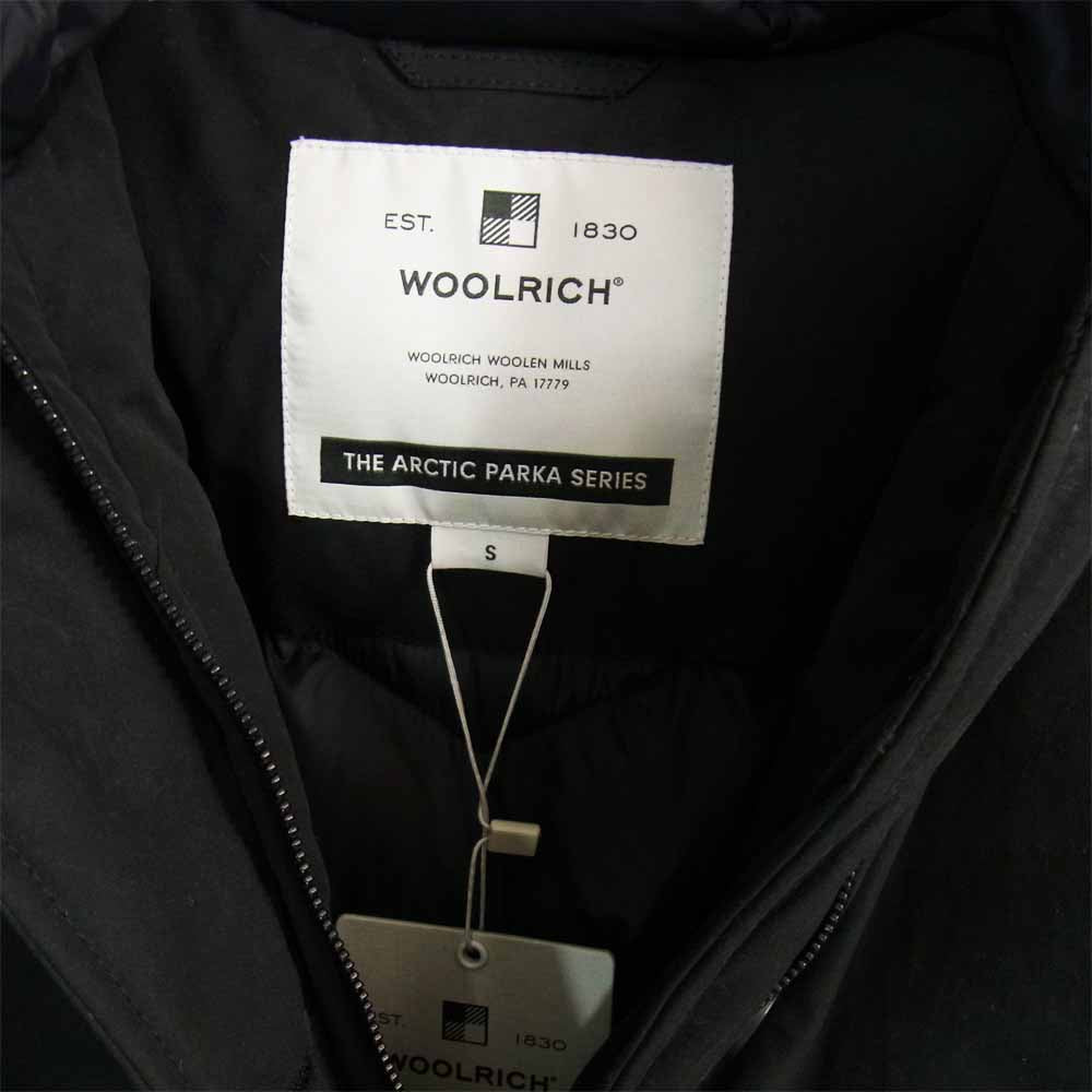 WOOLRICH ウールリッチ 国内正規品 ECO BYRD CLOTH ARCTIC PARKA レディース アークティックパーカ ブラック系 S【中古】