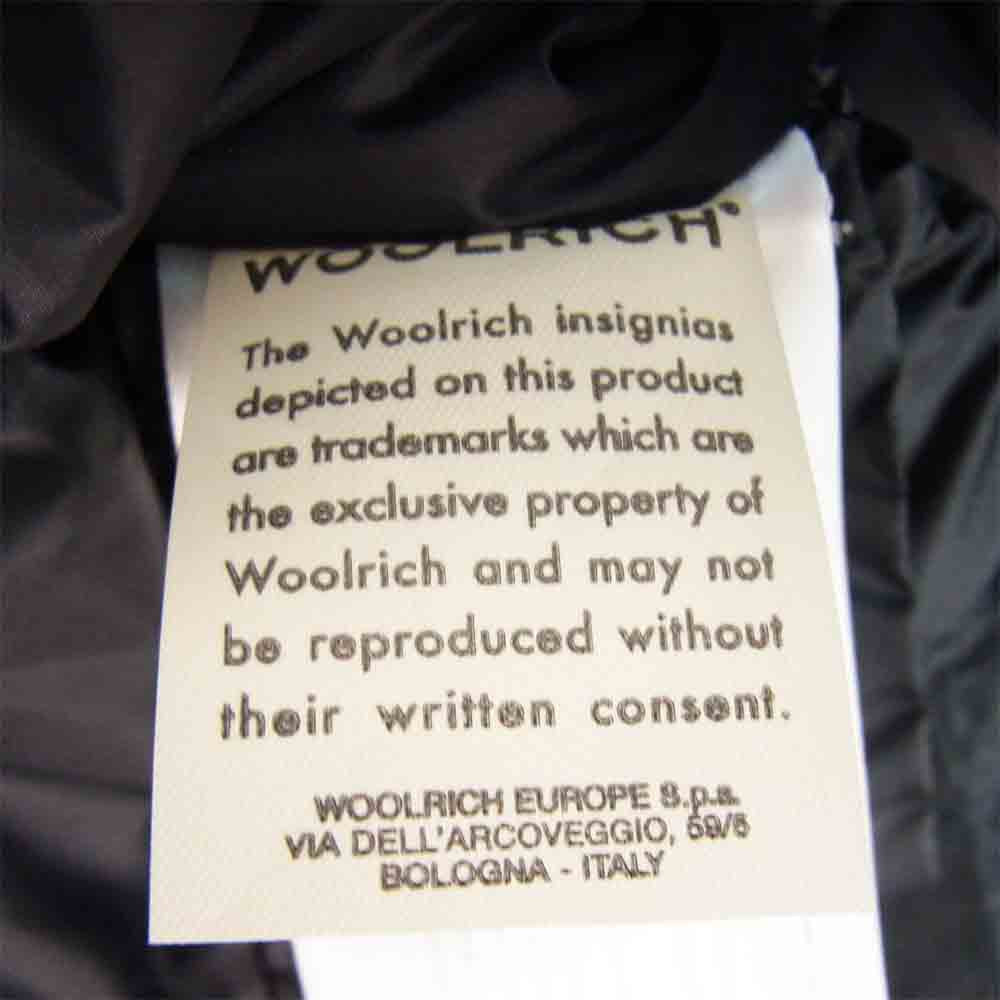 WOOLRICH ウールリッチ 国内正規品 ECO BYRD CLOTH ARCTIC PARKA レディース アークティックパーカ ブラック系 S【中古】