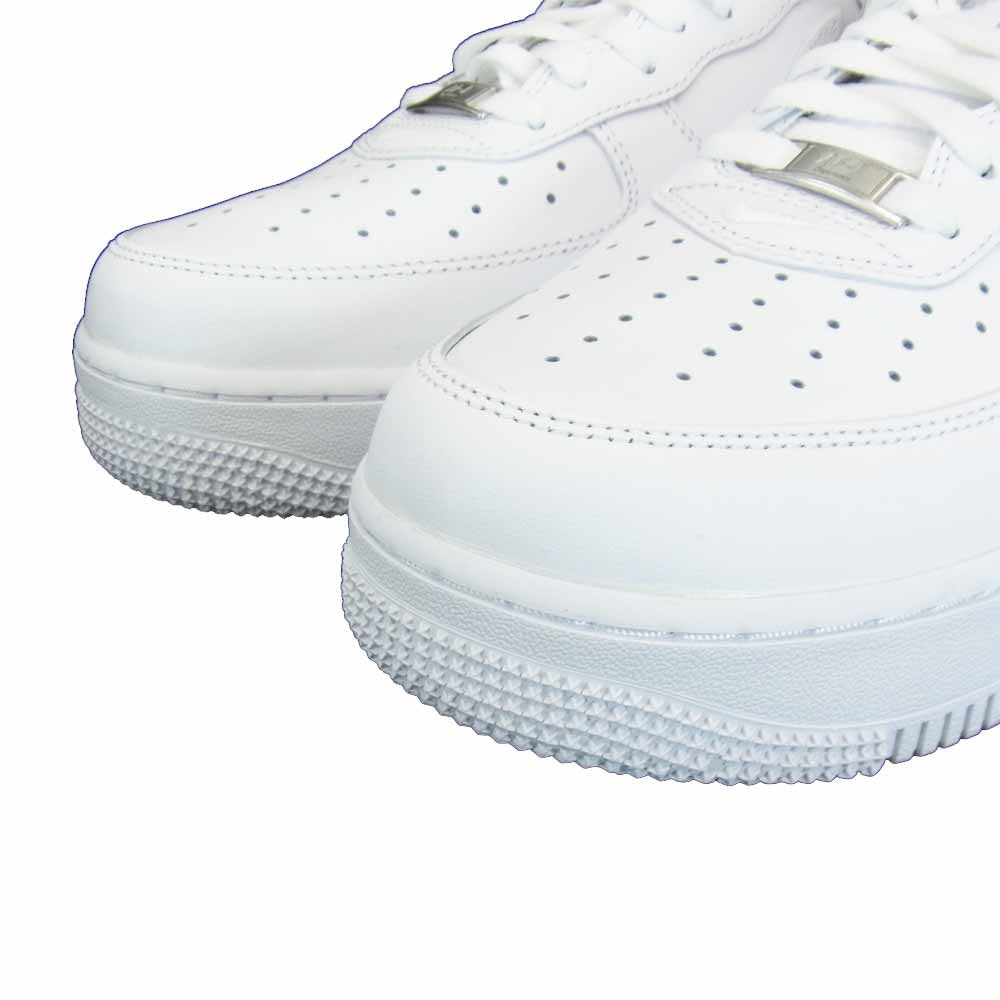 Supreme シュプリーム CV9225-100 × NIKE ナイキ AIR FORCE 1 LOW エア フォース ワン ロー ホワイト系 27.5cm【新古品】【未使用】【中古】