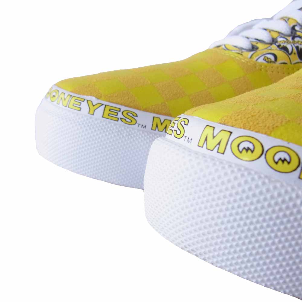 VANS バンズ V95CF MOONEYES ERA ムーンアイズ エラ スニーカー イエロー系 27【新古品】【未使用】【中古】