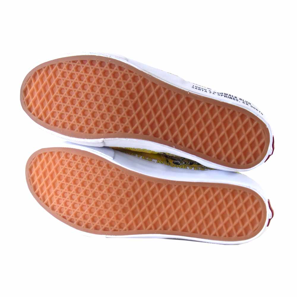VANS バンズ V95CF MOONEYES ERA ムーンアイズ エラ スニーカー イエロー系 27【新古品】【未使用】【中古】