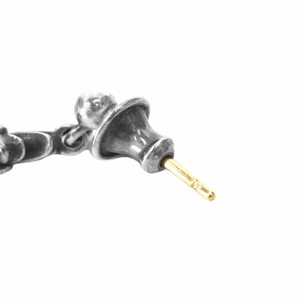 CHROME HEARTS クロムハーツ（原本無） TNY E CH PLS 3 タイニー CHプラス ドロップ ピアス シルバー系【中古】