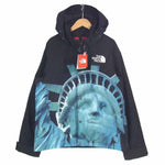 Supreme シュプリーム 19AW NP61902I × ノースフェイス THE NORTH FACE Statue Of Liberty MOUNTAIN JACKET マウンテンジャケット ブラック系 S【中古】