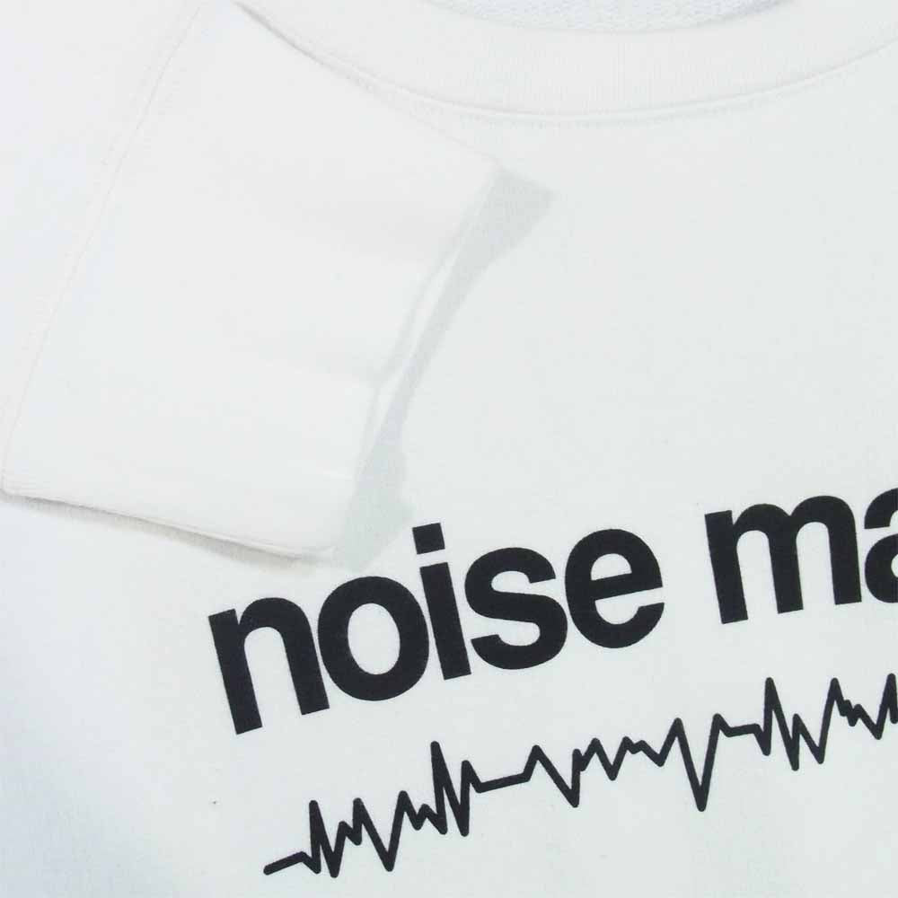UNDERCOVER アンダーカバー MUT9813-6 NOISE MAKER ノイズメーカー LOOSE SWEAT プリント ルーズ スウェット ホワイト系 2【美品】【中古】
