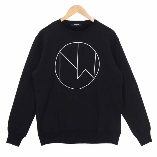 UNDERCOVER アンダーカバー 19SS UCW4891-1 THE NEW WARRIORS プリント スウェット ブラック系 2【美品】【中古】