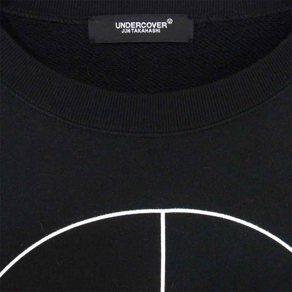 UNDERCOVER アンダーカバー 19SS UCW4891-1 THE NEW WARRIORS プリント スウェット ブラック系 2【美品】【中古】