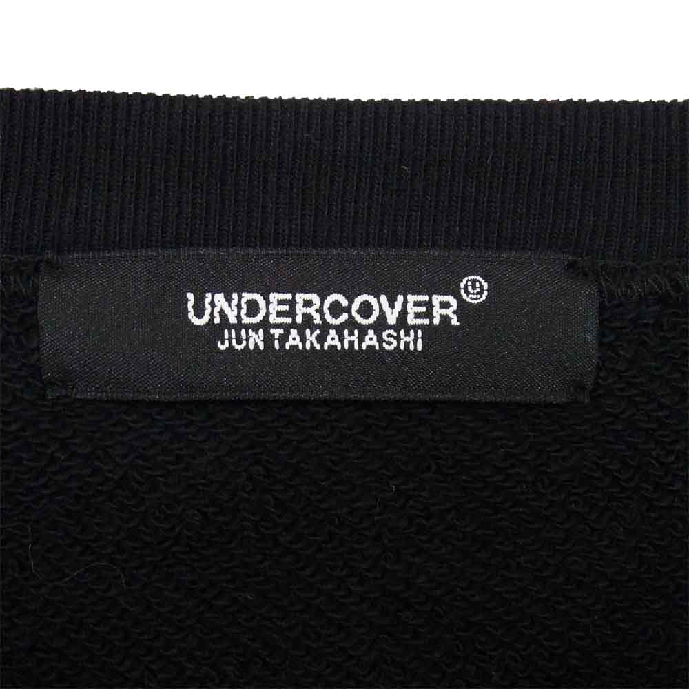 UNDERCOVER アンダーカバー 19SS UCW4891-1 THE NEW WARRIORS プリント スウェット ブラック系 2【美品】【中古】