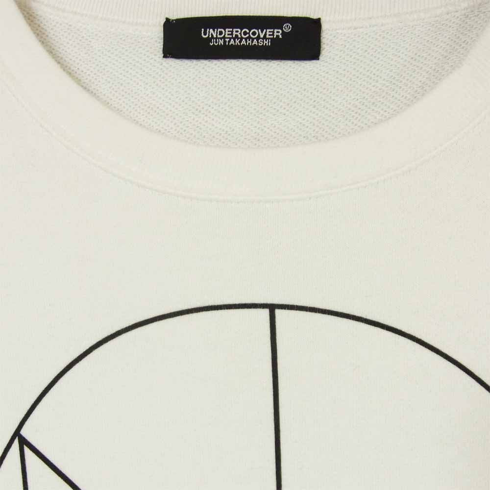 UNDERCOVER アンダーカバー 19SS UCW4891-1 THE NEW WARRIORS プリント スウェット ホワイト系 2【美品】【中古】