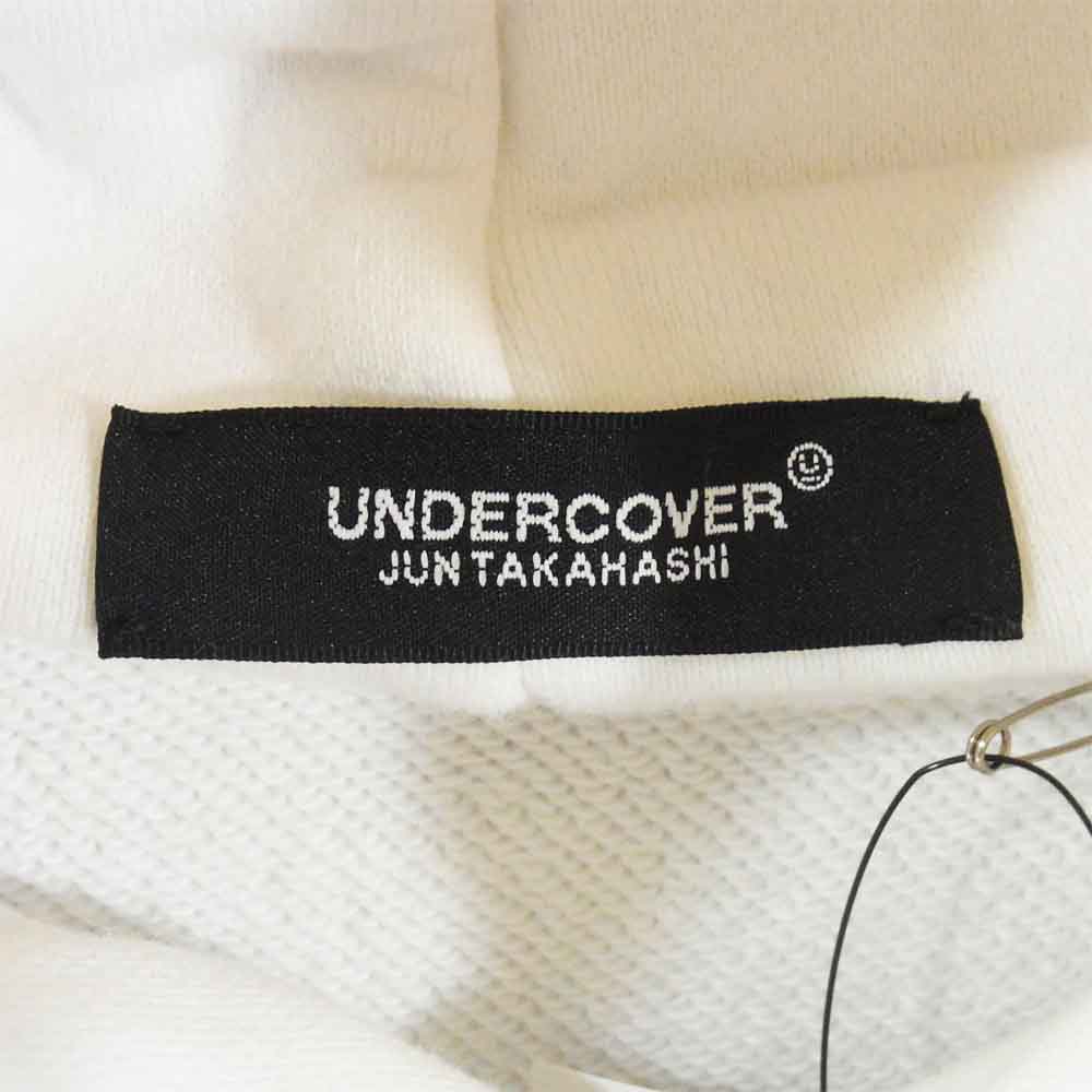 UNDERCOVER アンダーカバー 20AW UCZ4893-6 ロゴ 隠密 プリント パーカー ホワイト系 3【中古】