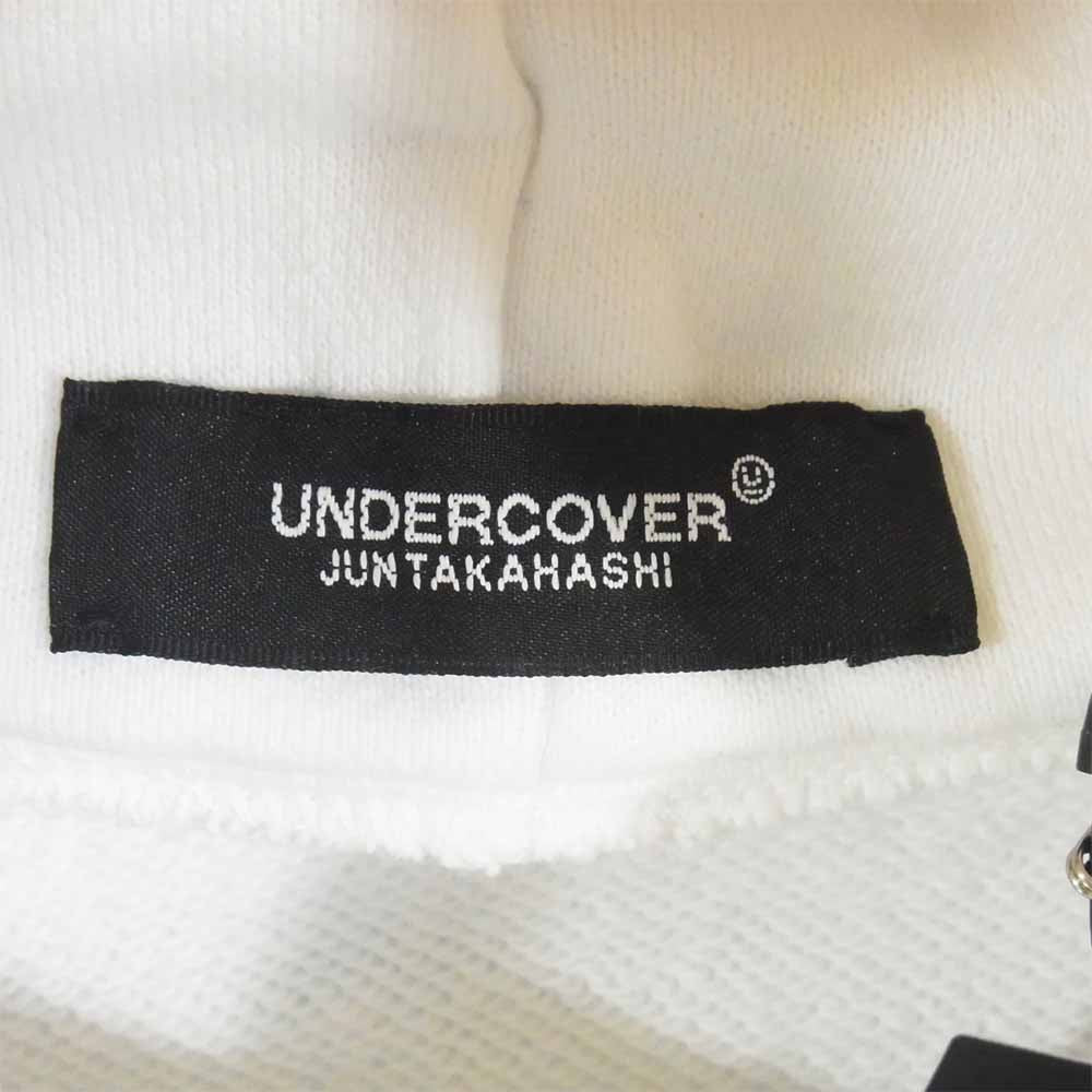 UNDERCOVER アンダーカバー 20AW UCZ4893-4 fallen man Hoodie プリント プルオーバー フーディ ホワイト系 3【極上美品】【中古】