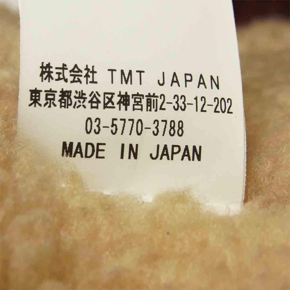 TMT ティーエムティー TJK-F2019 CHECKERED RANCH COAT チェック ボア ランチコート レッド系 L【中古】