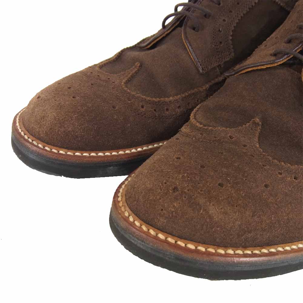 【定価3万円以上】リーガル（イギリス製スエード） REGAL リーガル ウィングチップ スエード シューズ スウェード 日本製