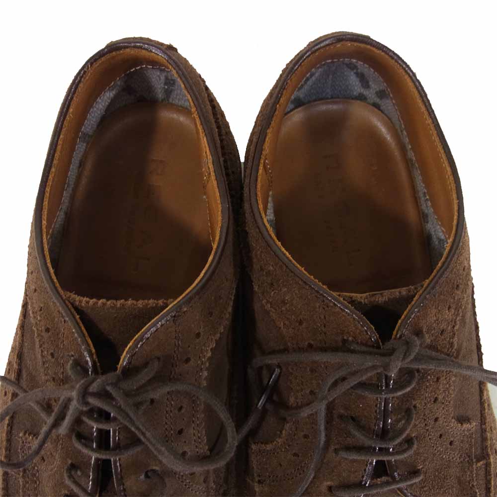 REGAL リーガル ウィングチップ スエード シューズ スウェード 日本製