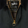 Barbour バブアー CLASSIC BEAUFORT クラシック ビューフォート ジャケット 英国製 ブラック系 M【中古】