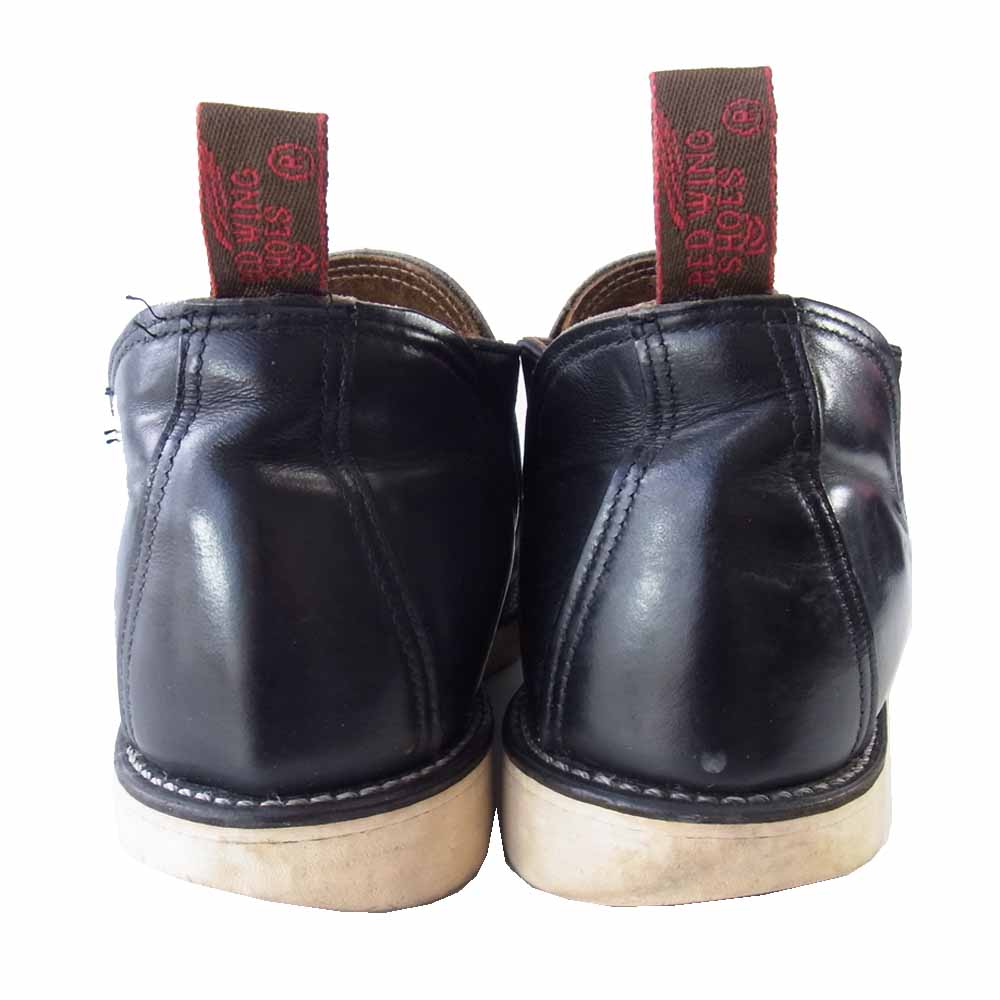 RED WING レッドウィング 8142 ROMEO ロメオ スリップオン オックスフォード サイドゴア ブーツ ブラック系 8【中古】