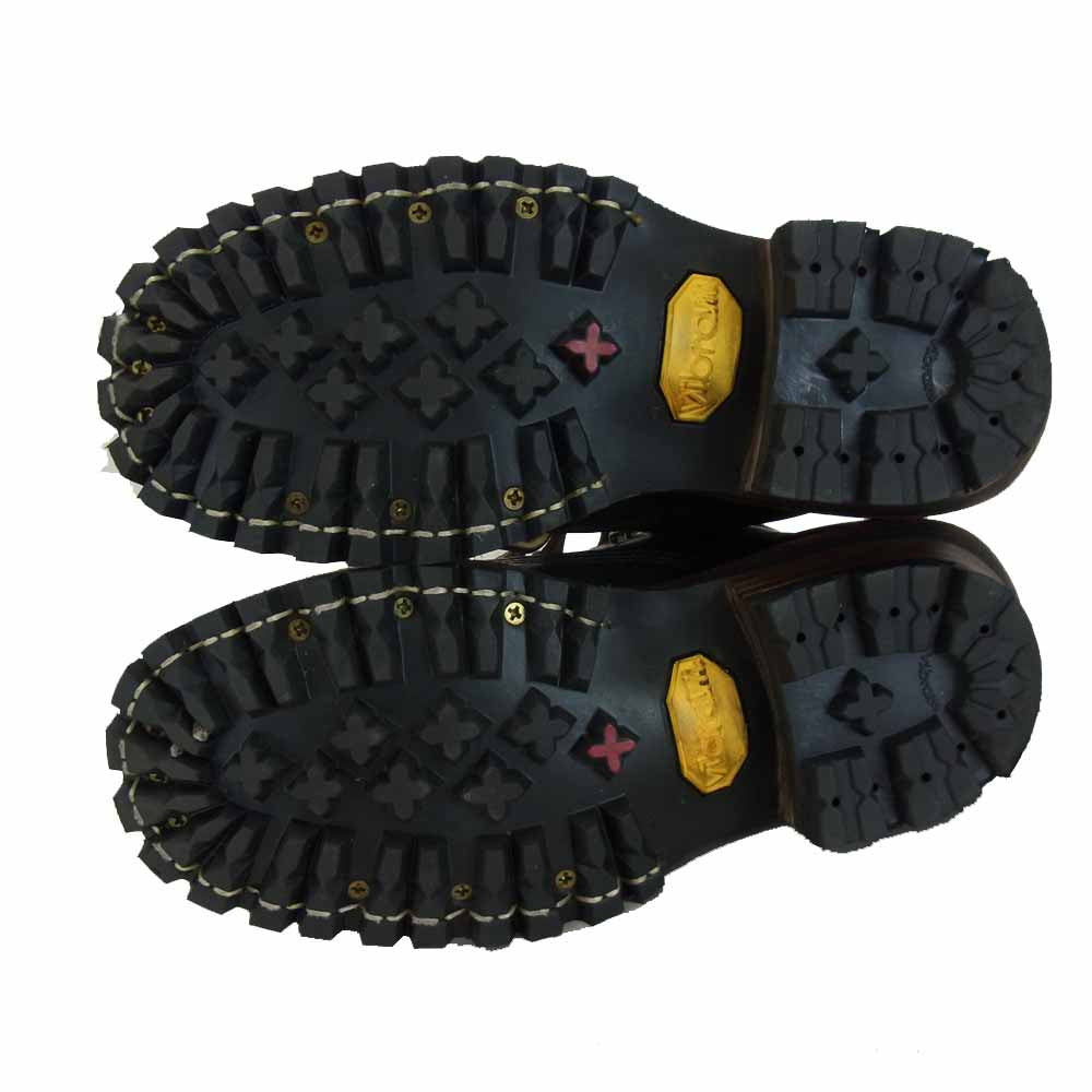 ホワイツブーツ 350VLTT SMOKE JUMPER スモーク ジャンパー ブーツ BLACK ブラック系 7E【中古】