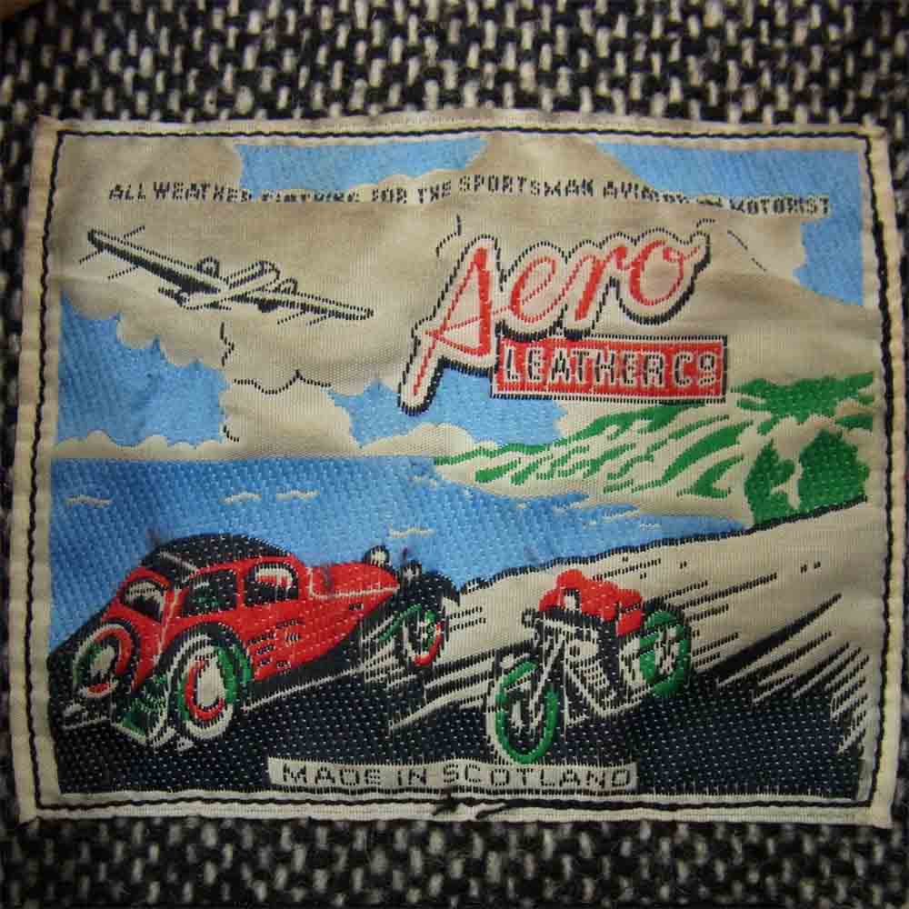 AERO LEATHER エアロレザー 茶芯 HALF BELT HORSEHIDE ハーフベルト