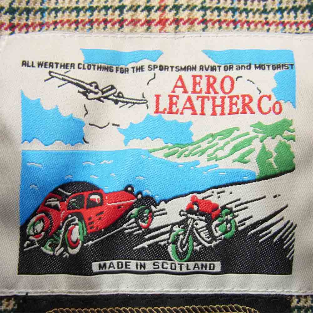 AERO LEATHER エアロレザー 茶芯 BOOTLEGGER STF ブートレガー