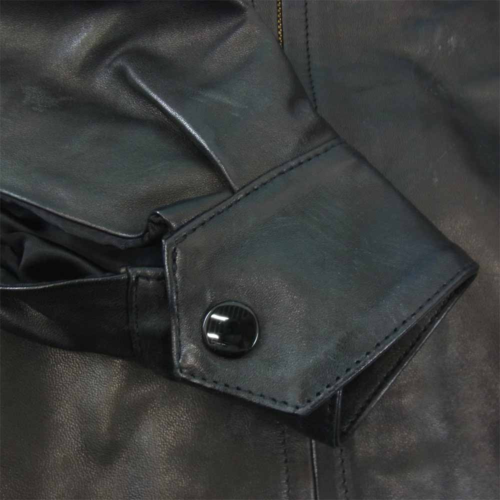 ファインクリークレザーズ FCJK016  Norfolk ノーフォーク ホースハイド レザー ジャケット ブラック系【美品】【中古】