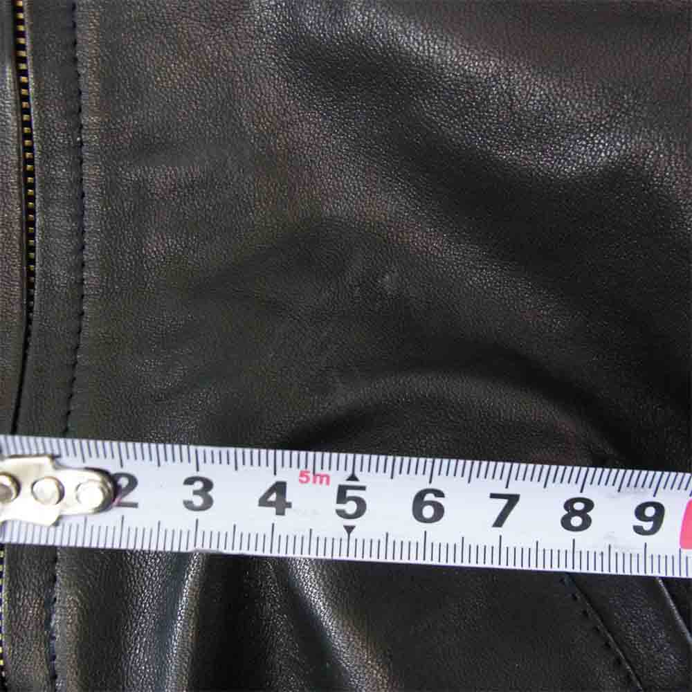 ファインクリークレザーズ FCJK016  Norfolk ノーフォーク ホースハイド レザー ジャケット ブラック系【美品】【中古】