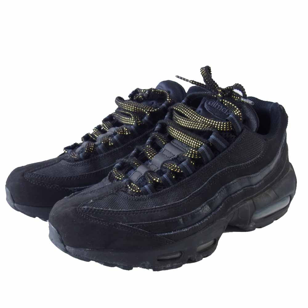NIKE ナイキ 609048－092 AIR MAX 95 エアマックス スニーカー ブラック系 26.5【中古】
