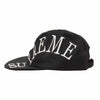 Supreme シュプリーム 18SS Side Arc 6-Panel Cap サイドアーチ ロゴ キャップ ブラック系【美品】【中古】