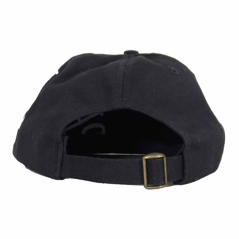 Supreme シュプリーム 18SS Side Arc 6-Panel Cap サイドアーチ ロゴ キャップ ブラック系【美品】【中古】