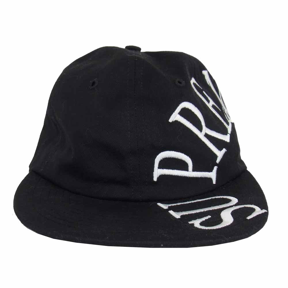 Supreme シュプリーム 18SS Side Arc 6-Panel Cap サイドアーチ ロゴ キャップ ブラック系【美品】【中古】