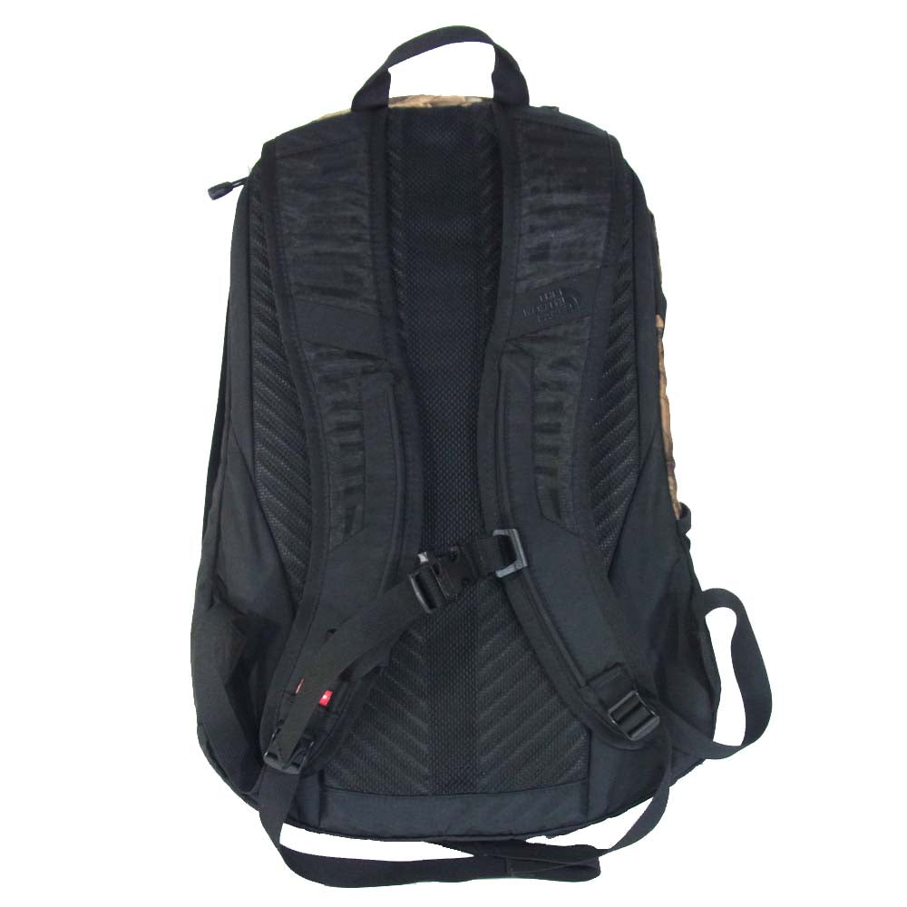 Supreme シュプリーム 16AW NF00CLG6 THE NORTH FACE ザノースフェイス Pocono Backpack 枯葉総柄 バックパック ブラウン系【美品】【中古】