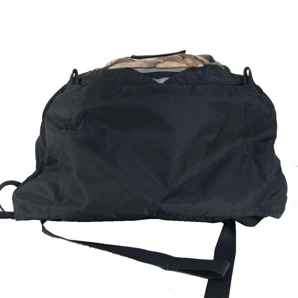 Supreme シュプリーム 16AW NF00CLG6 THE NORTH FACE ザノースフェイス Pocono Backpack 枯葉総柄 バックパック ブラウン系【美品】【中古】