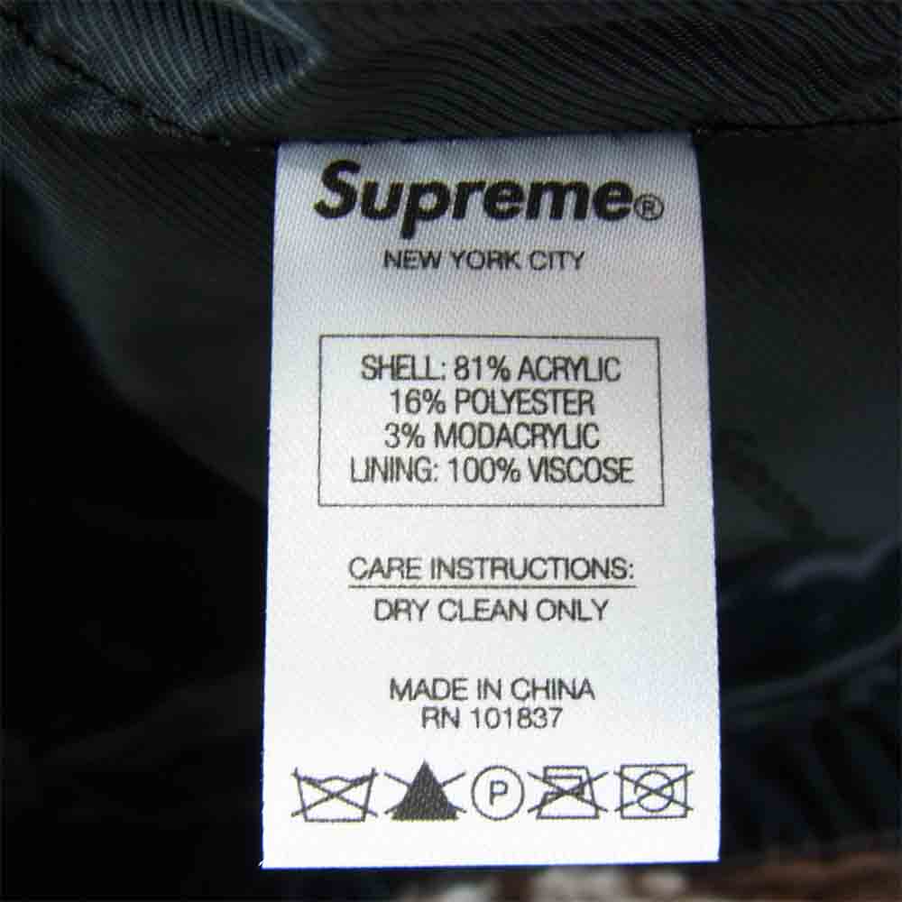 Supreme シュプリーム 21SS Bandana Faux Fur Bomber Jacket バンダナ フェイクファー ボンバー ジャケット ブラウン系 S【新古品】【未使用】【中古】