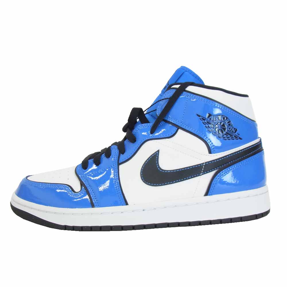 NIKE AIR JORDAN ナイキ ジョーダン DD6834-402 1 MID SE ワン ミッド シグナブルー ホワイト系 ブルー系 28cm【極上美品】【中古】