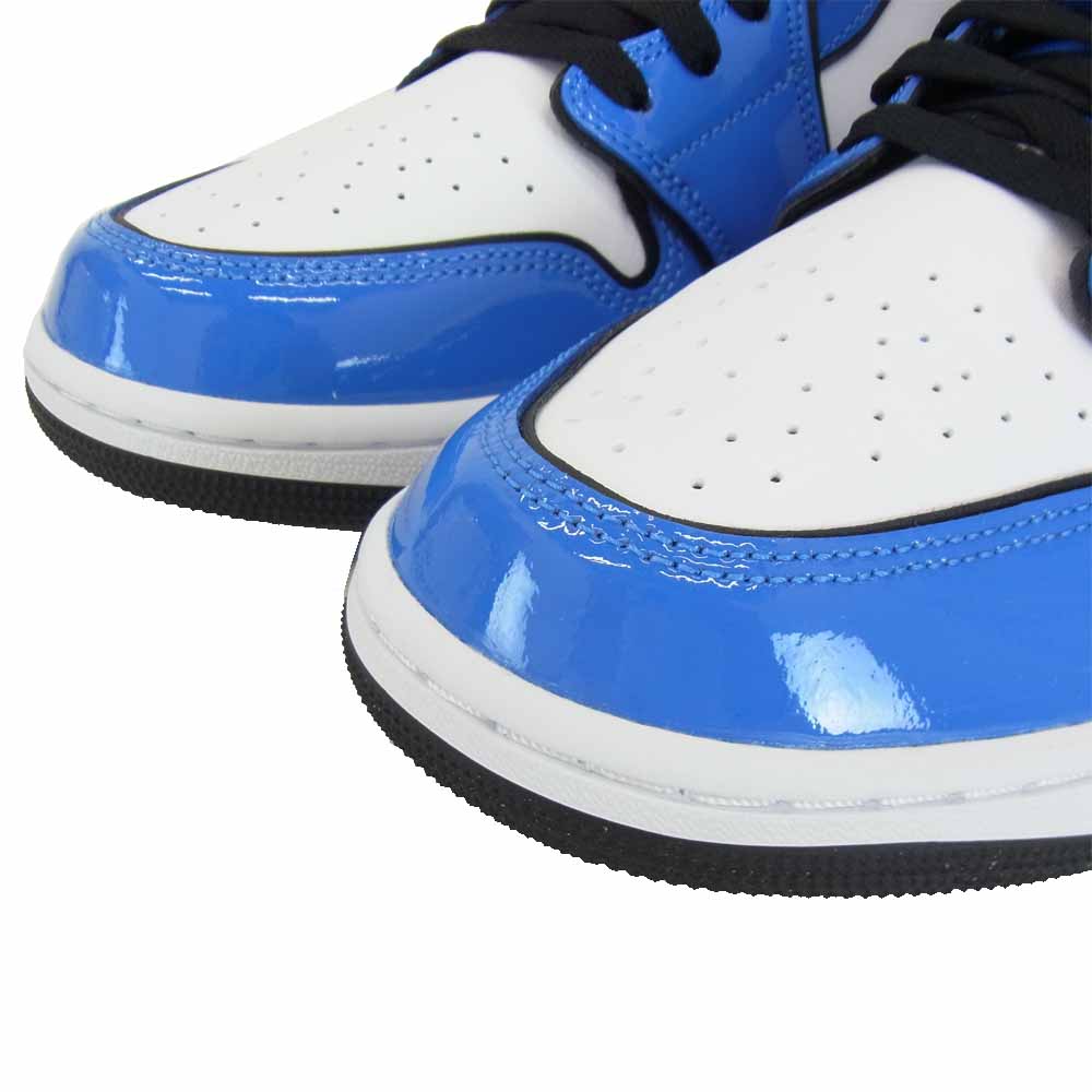 NIKE AIR JORDAN ナイキ ジョーダン DD6834-402 1 MID SE ワン ミッド シグナブルー ホワイト系 ブルー系 28cm【極上美品】【中古】