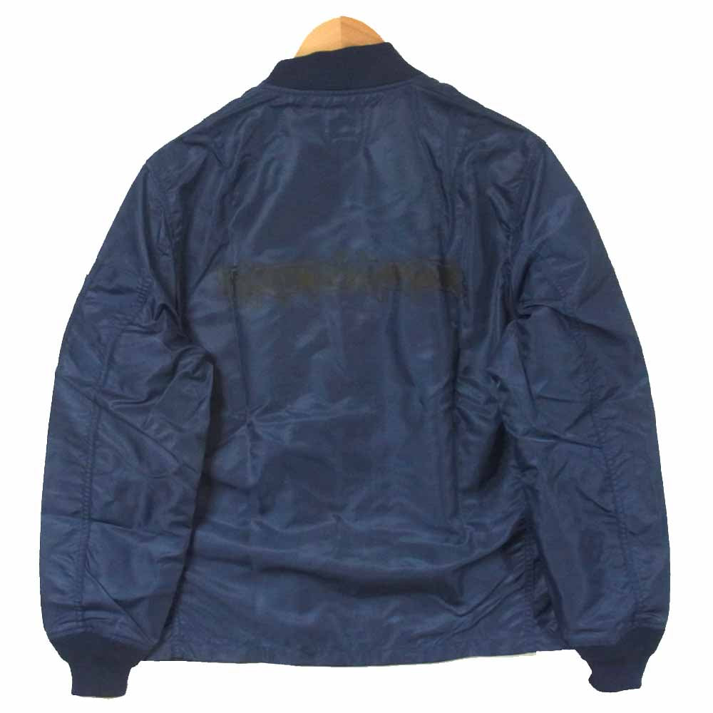 HYSTERIC GLAMOUR ヒステリックグラマー 02211AB07375 バックロゴ L-2B ジャケット ネイビー系 M【極上美品】【中古】