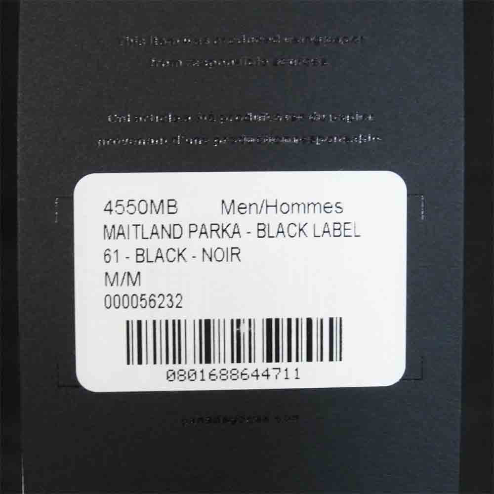MAITLAND parka black label 61