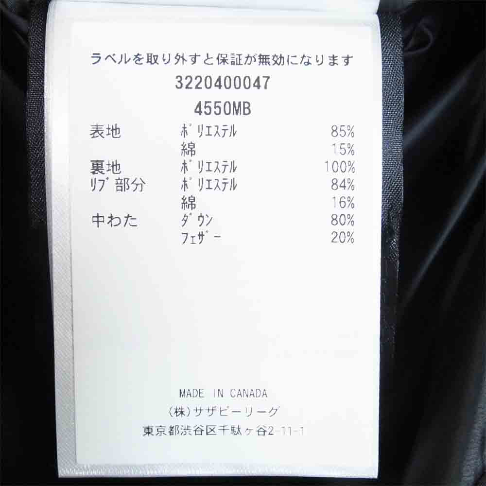 CANADA GOOSE カナダグース 4550MB BLACK LABEL ブラックレーベル MAITLAND PARKA メイトランド パーカー ブラック系 M【美品】【中古】