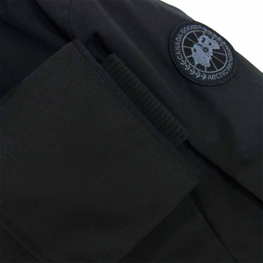 CANADA GOOSE カナダグース 4550MB BLACK LABEL ブラックレーベル MAITLAND PARKA メイトランド パーカー ブラック系 M【美品】【中古】