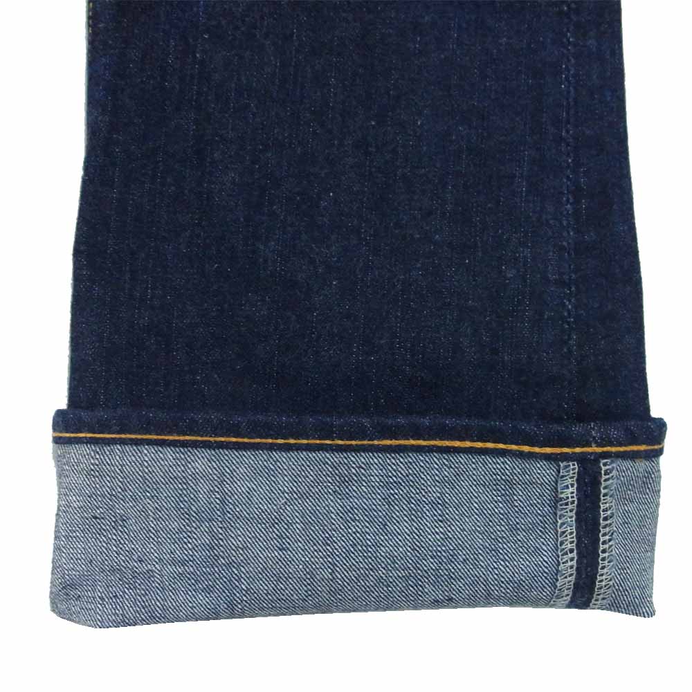 フラットヘッド 3007 ブーツカット インディゴ デニム インディゴブルー系 W28【中古】